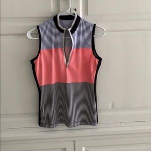 Tail sleeveless golf top